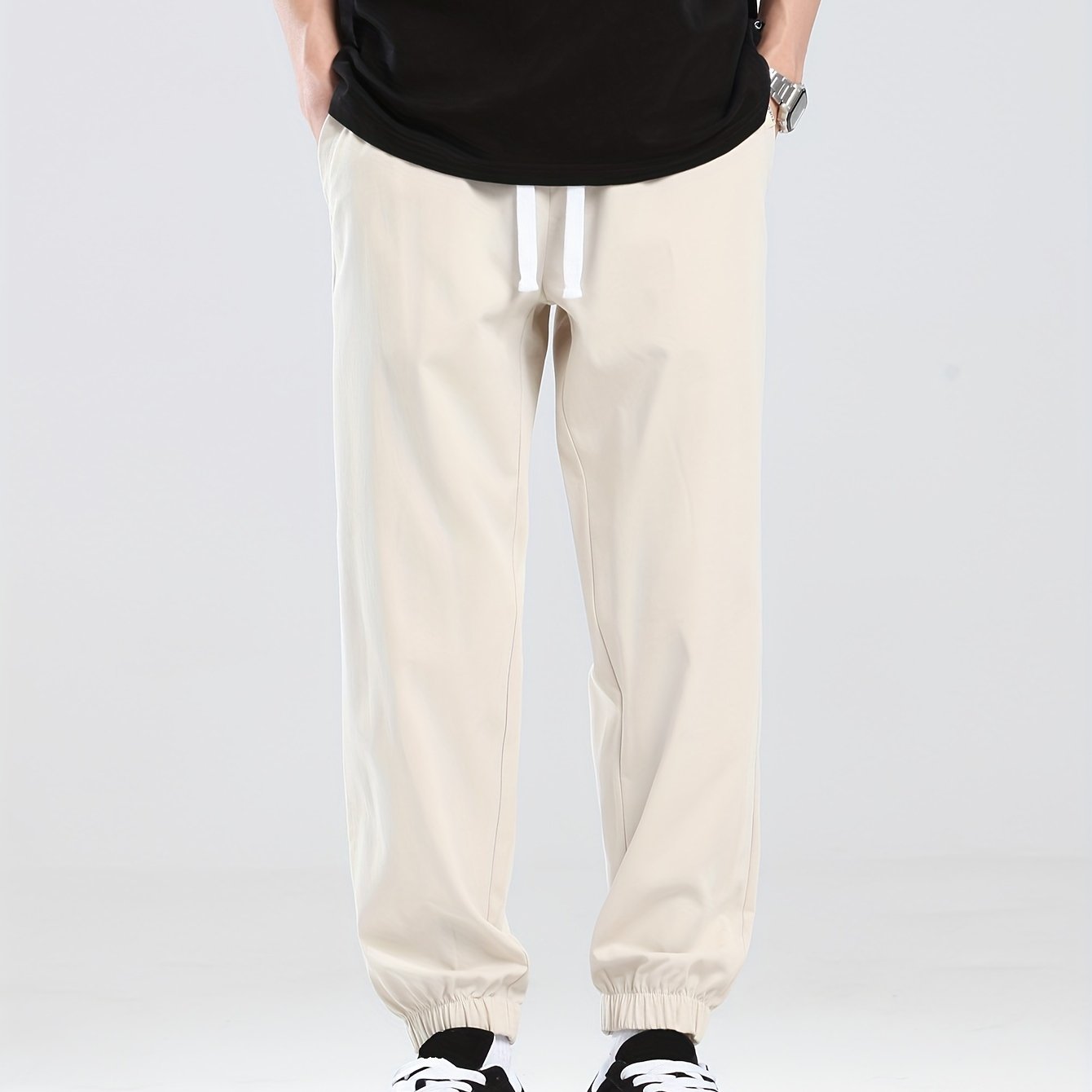 Trendy Cargo Pants, Loose Casual Outdoor Pants, Men's Work Pants Outdoors Streetwear Hiphop Style
