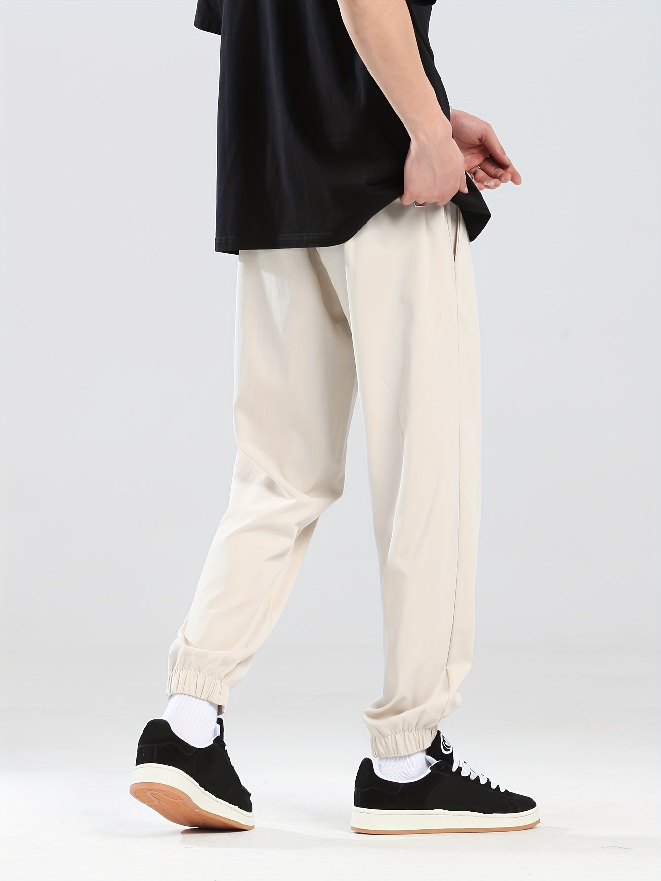 Trendy Cargo Pants, Loose Casual Outdoor Pants, Men's Work Pants Outdoors Streetwear Hiphop Style